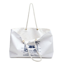 Load image into Gallery viewer, Beach Please Weekender Tote
