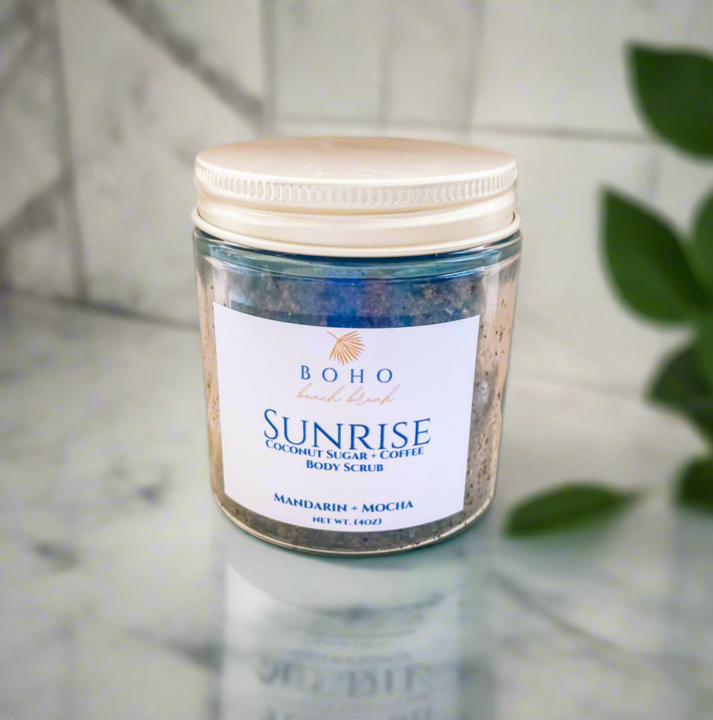 Sunrise Coconut & Coffee sugar body scrub