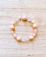 Load image into Gallery viewer, Sparkle Bright with Pearls diffuser bracelet
