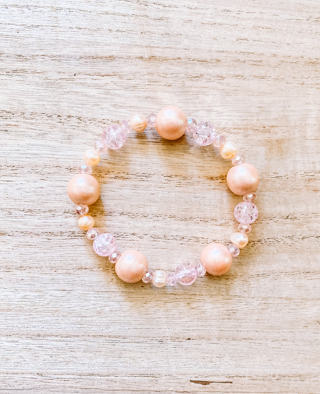 Sparkle Bright with Pearls diffuser bracelet