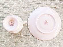 Load image into Gallery viewer, Vintage porcelain tea cup and saucer
