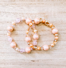 Load image into Gallery viewer, Sparkle Bright with Pearls diffuser bracelet
