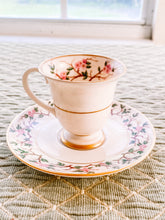 Load image into Gallery viewer, Vintage porcelain tea cup and saucer
